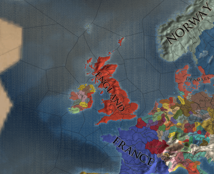 Conquest of Scotland as England in Europa Universalis 4