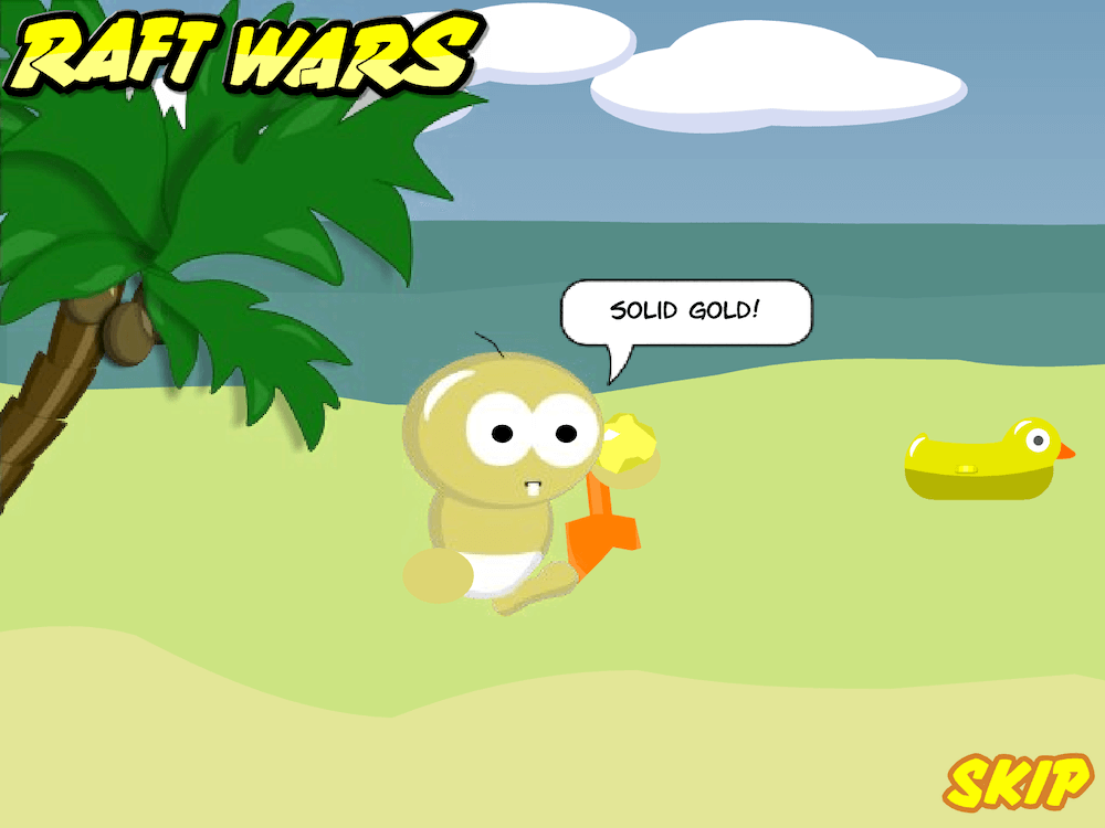 best flash games of all time raft wars simon gold