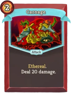 slay the spire Carnage