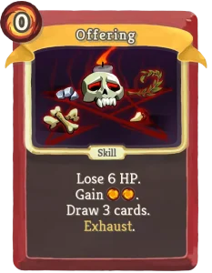slay the spire Offering