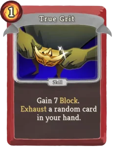 slay the spire True Grit