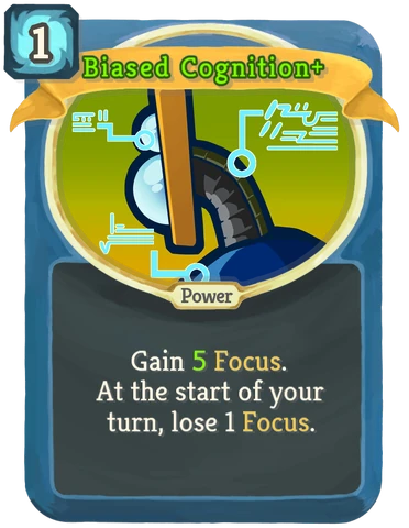 slay the spire biased cognition plus