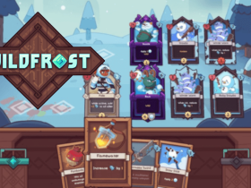 wildfrost review showing a battle