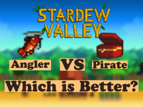 Choosing the Angler or Pirate Profession in Stardew Valley