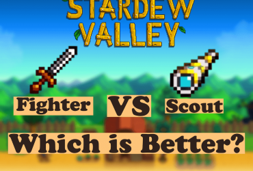 Choosing the Fighter or Scout Profession in Stardew Valley
