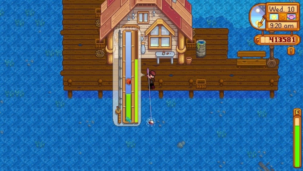 Fishing for Treasure with Pirate Profession in Stardew Valley