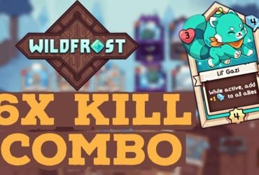 6x Kill Combo to unlock Lil Gazi in Wildfrost
