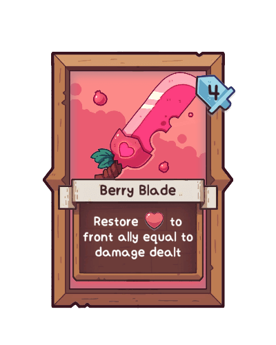 Berry Blade in Wildfrost