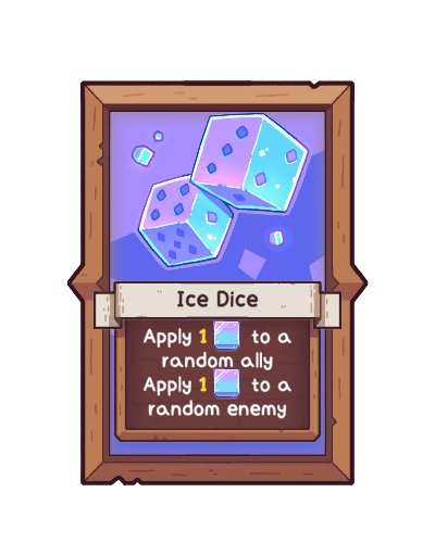 Ice Dice in Wildfrost