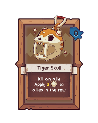 Tiger Skull in Wildfrost