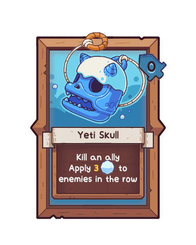 Yeti Skull in Wildfrost