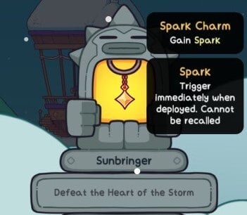 The Spark Charm in Wildfrost
