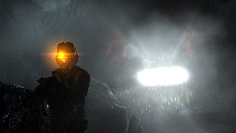 A tunnel digger in Dead Space 2