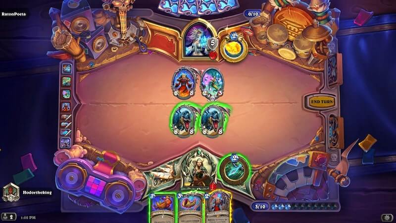King Krush in a game of Hearthstone