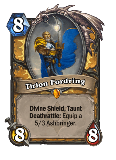 Tirion Fordring in Hearthstone