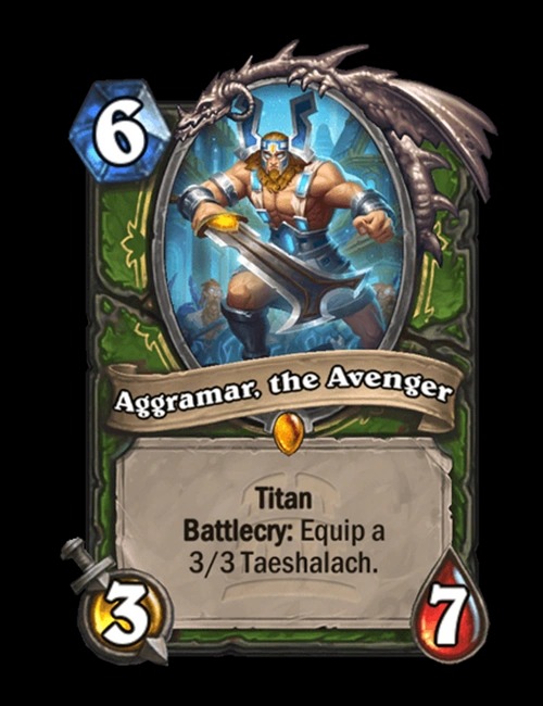 Aggramar, the Avenger in Hearthstone